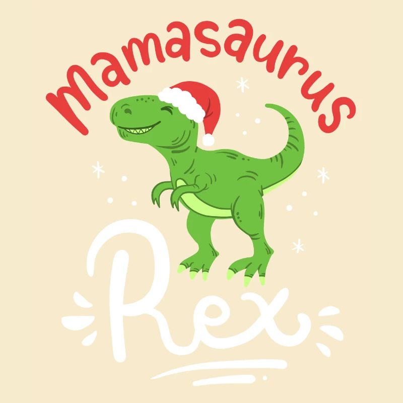 Weihnachten Mama Saurus