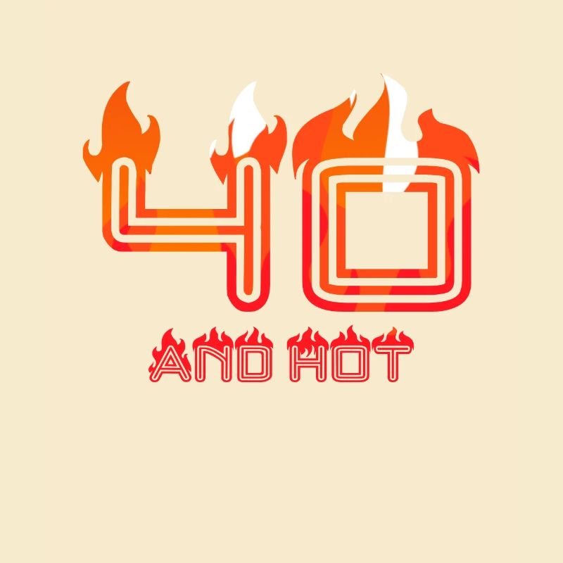 40 ans et 40e anniversaire chaud