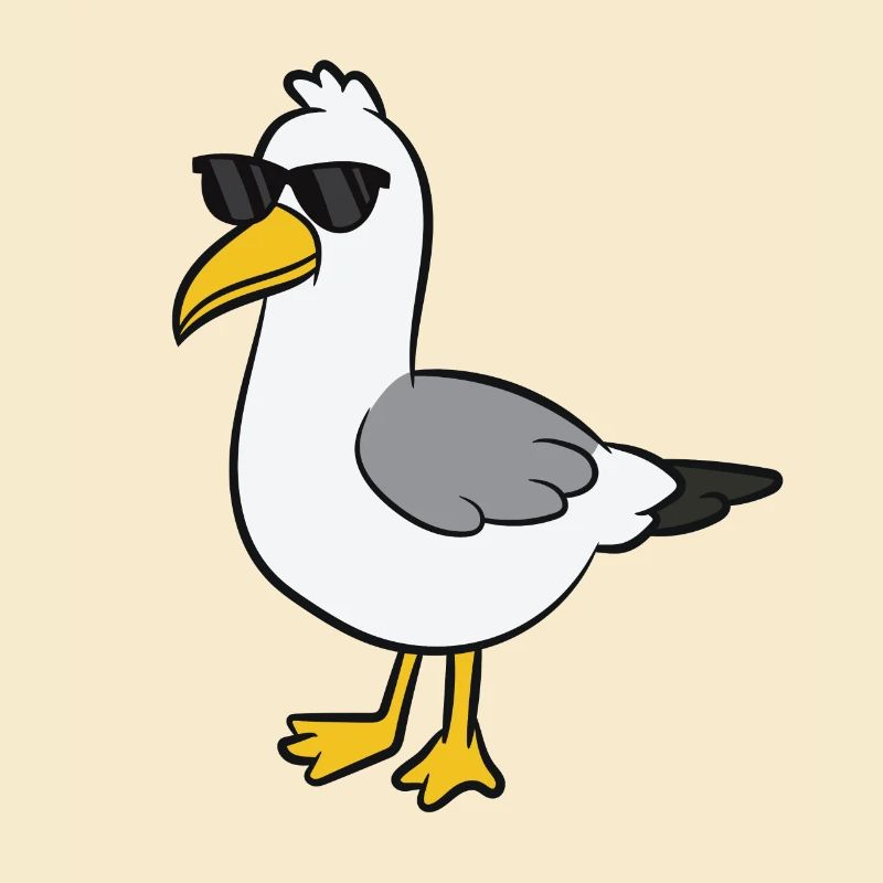 Möwe - Sonnenbrille
