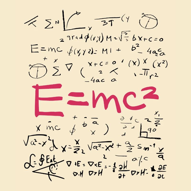 Physics and Math Formulas EMC2