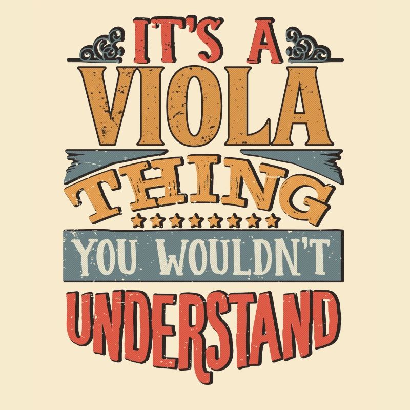 C’est une chose d’alto que vous ne comprendriez pas - Viola