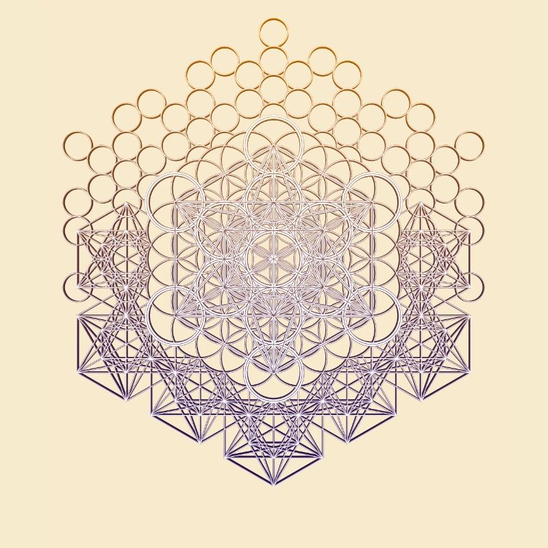 Metatrons Cube Sacred Geometry Connected