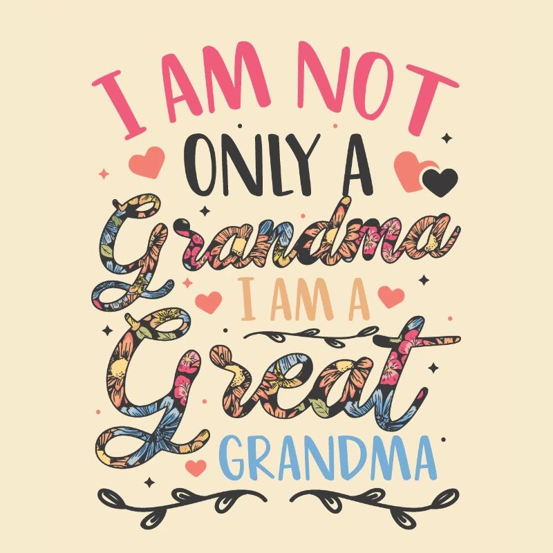Nicht nur eine Großmutter, bin eine Urgroßmutter