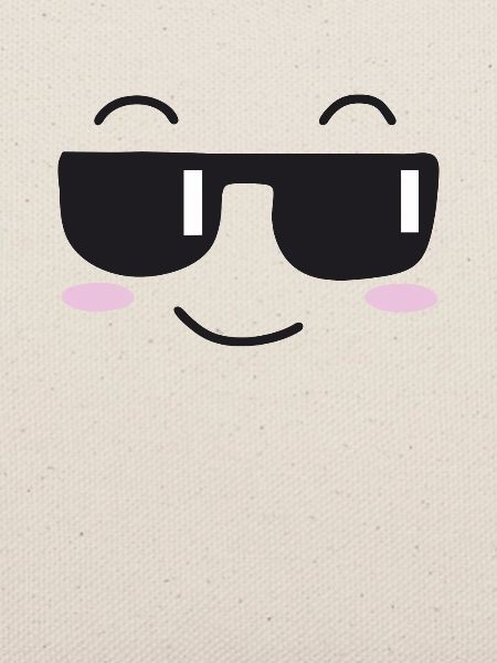 Sunglasses laugh face