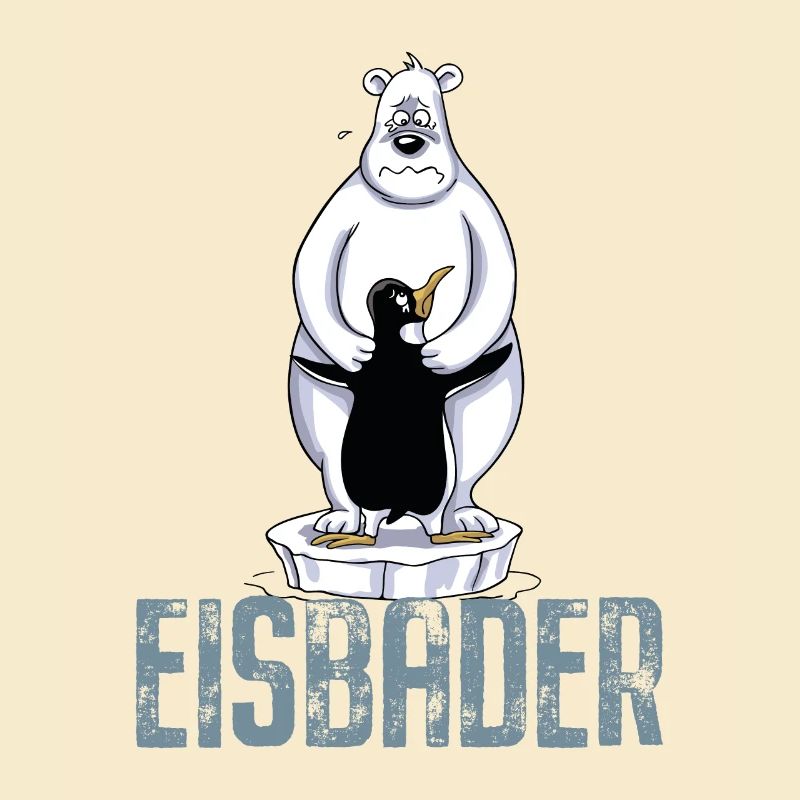 Eisbader Eisbär Pinguin Eisbaden Sauna Spa Eis