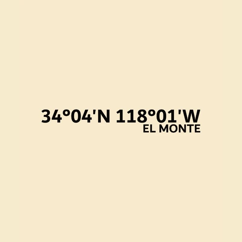 El Monte coordinates