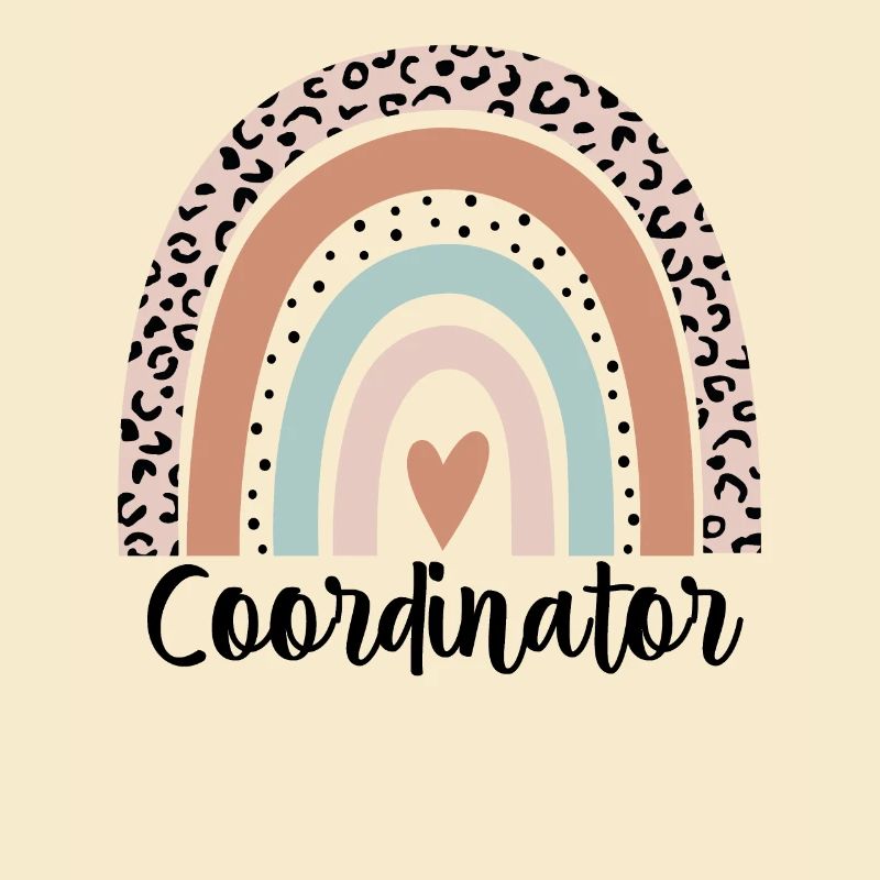 Coordinateur Rainbow Leopard Drôle Coordinateur Cadeau