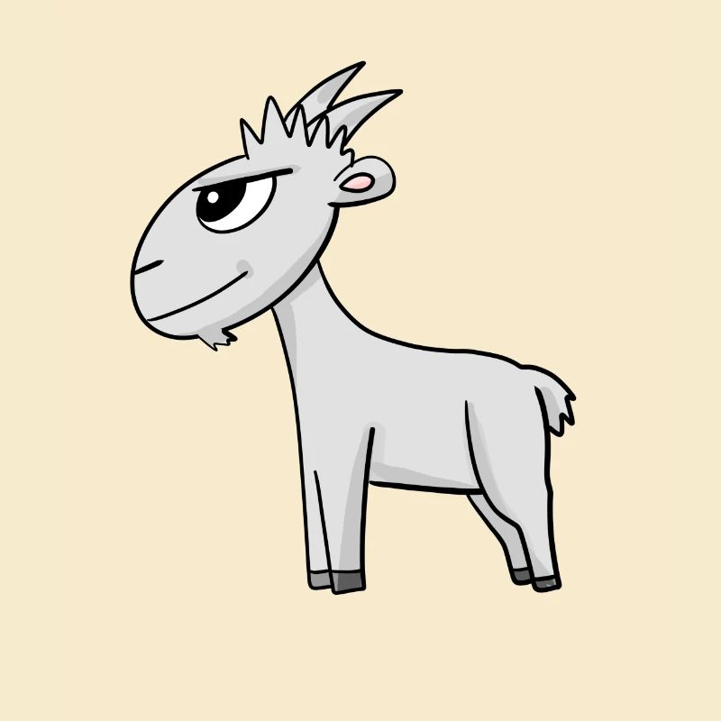 Ziege Ziegenbock Bock