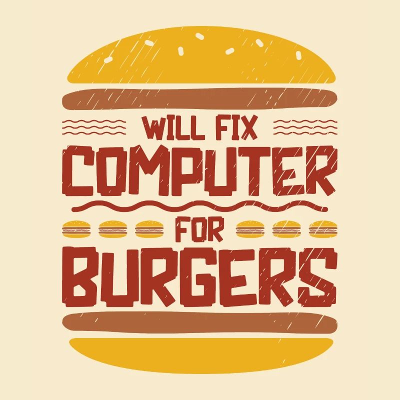 Réparera le support informatique du programmeur Burger