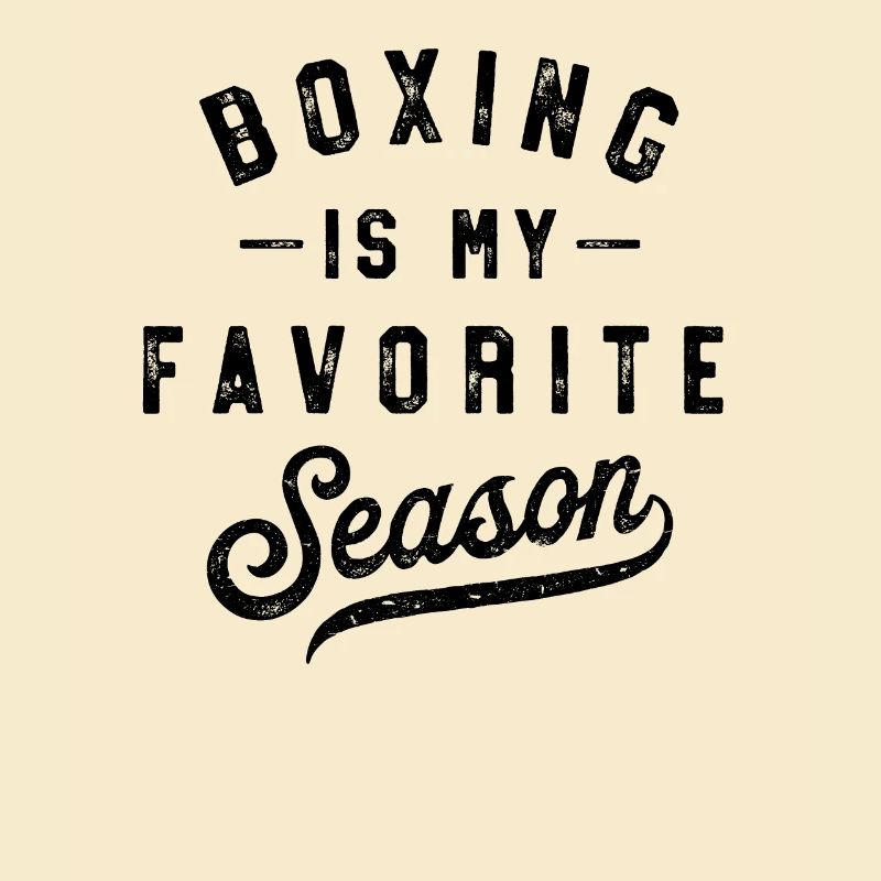 La boxe est ma saison préférée