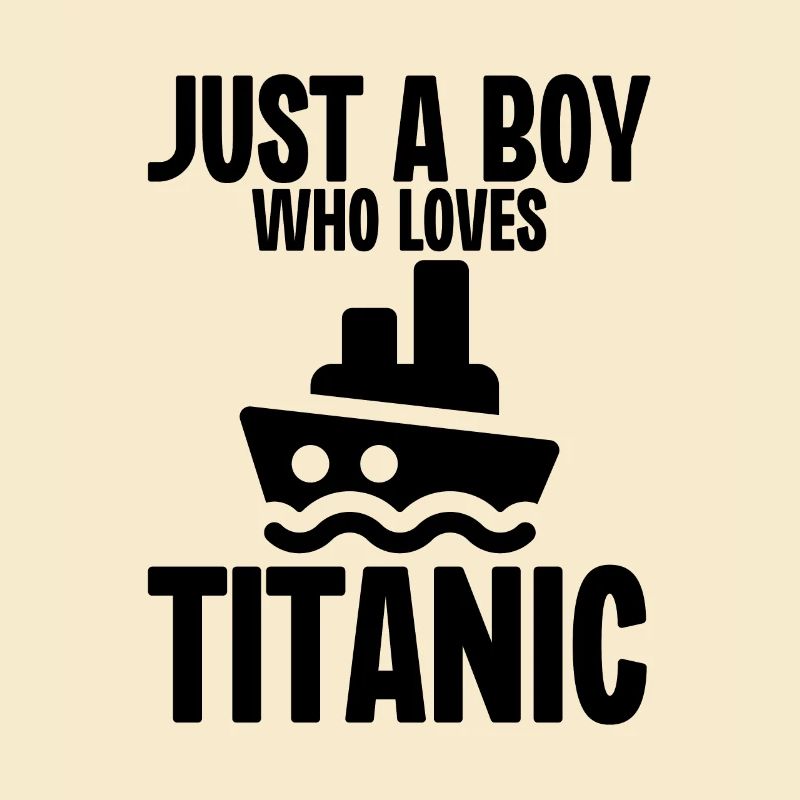 Nur ein Junge, der Titanic liebt