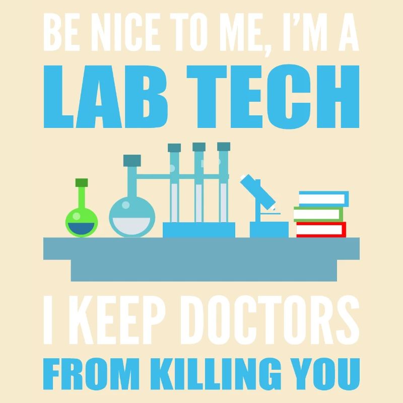 Ich bin Labor Tech. Labortechniker Geschenk