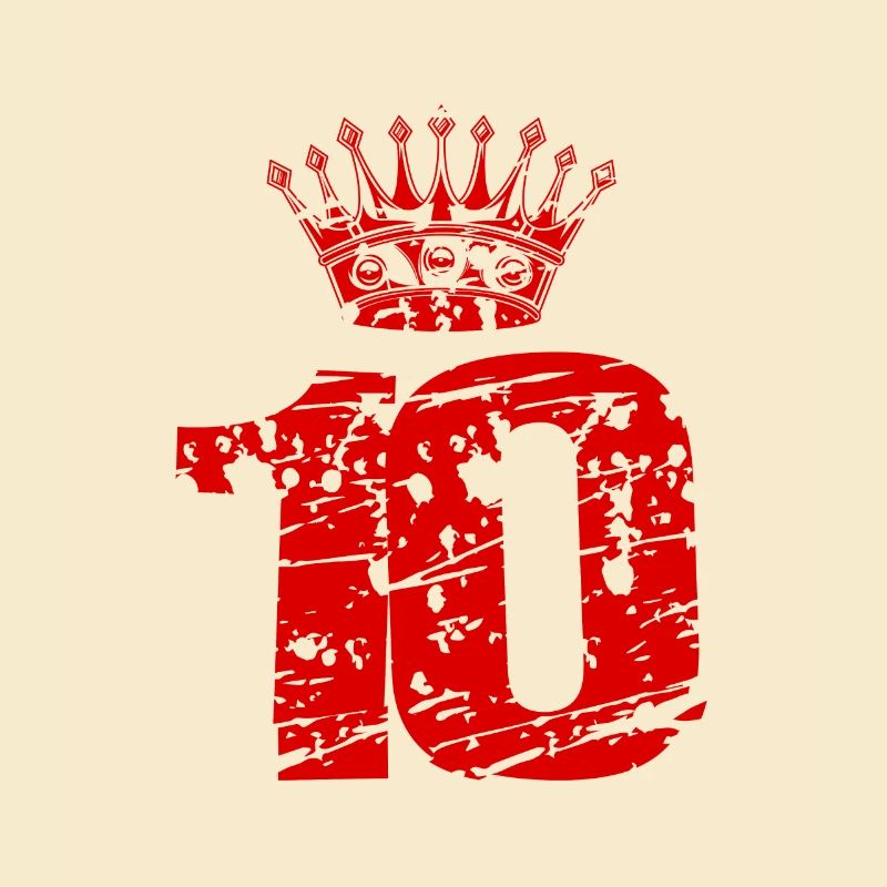10 Zahl Krone