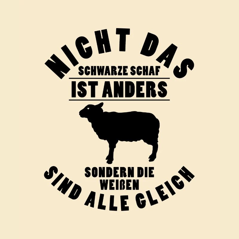 Nicht das schwarze Schaf ist anders Schäfer