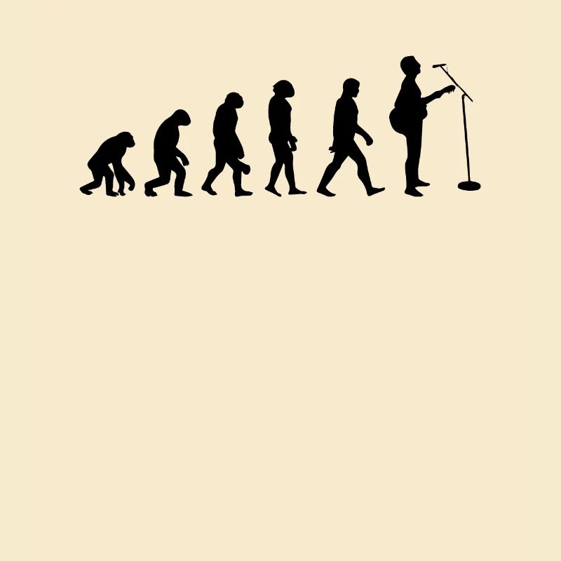 Evolution der Gitarre