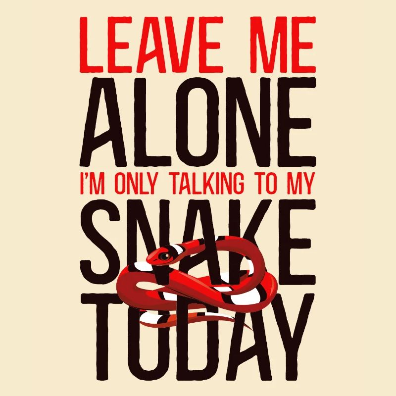Snake Serpent Leave Me Alone I'M