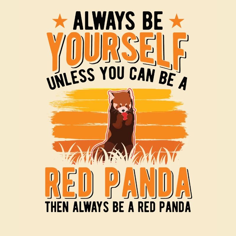 Roter Panda Geschenk Red Panda
