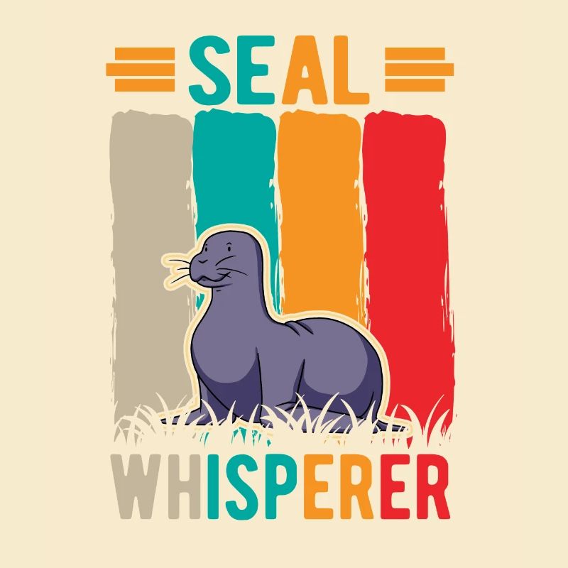 Seal Whisperer Seelöwen Flüsterer Robbe