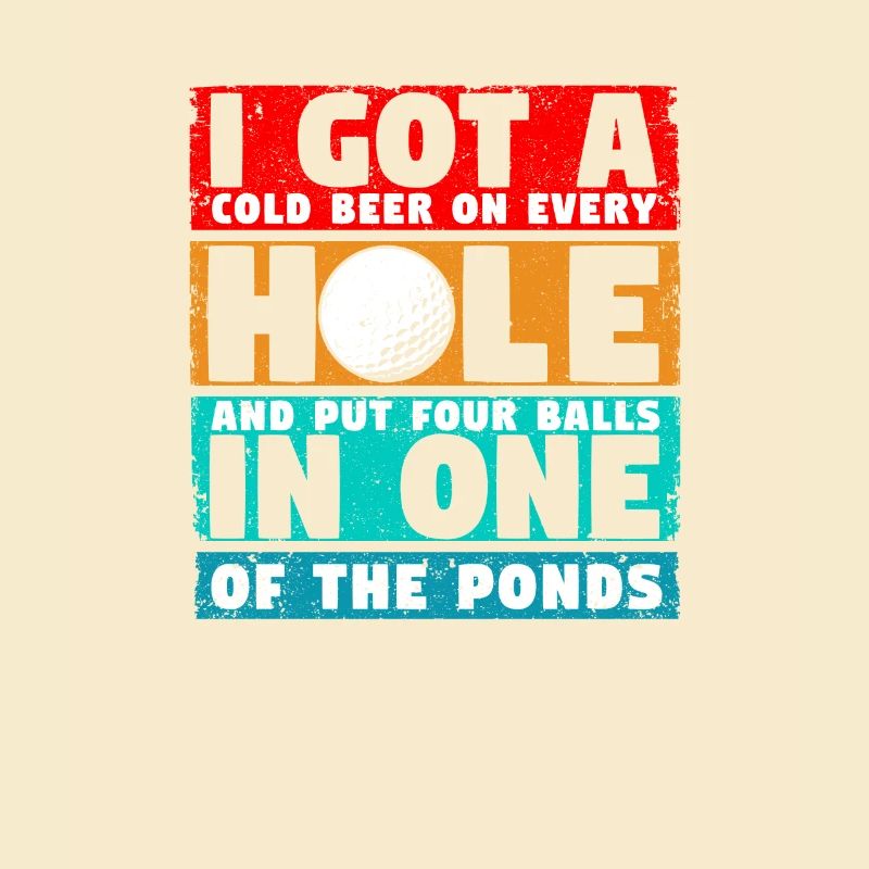 I got a hole in one fun golf golfer fan golf