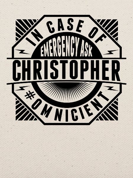 Im Notfall Fragen Sie Christopher