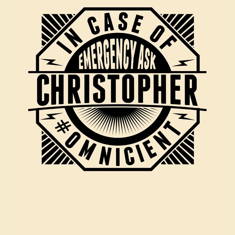 Im Notfall Fragen Sie Christopher
