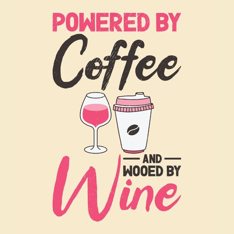 Coffee Wine Drinking Caffeinated Wine Drinker