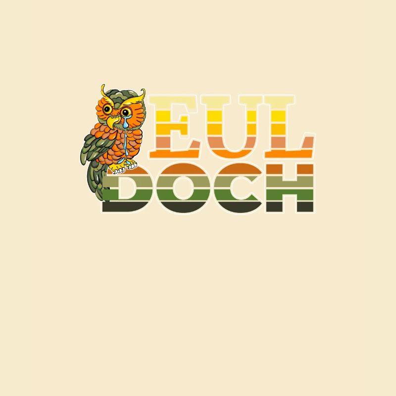 Eul Doch Retro Color Eule