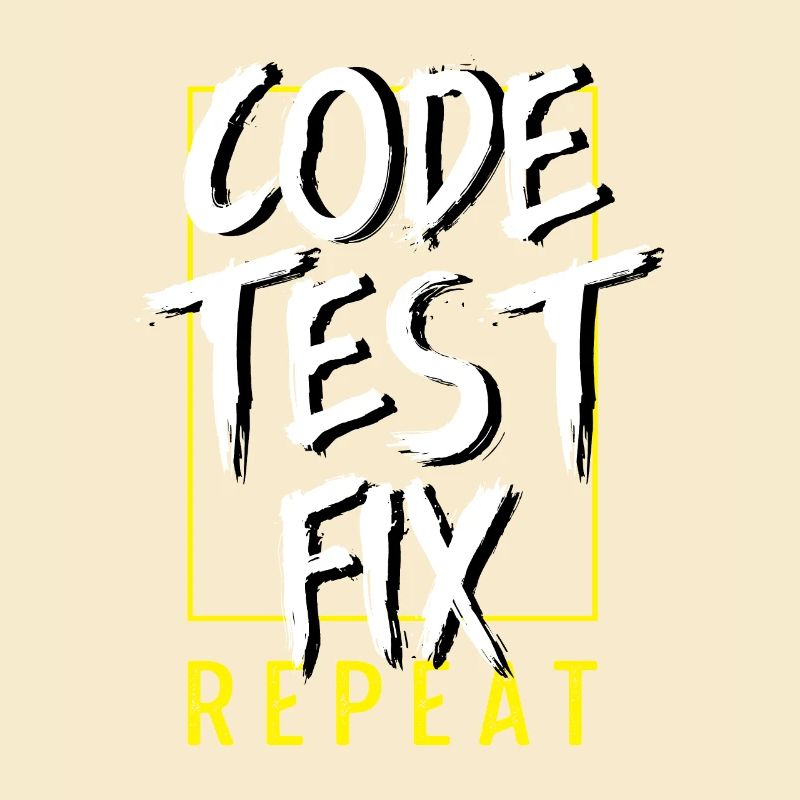 Code-Test-Fix. Computertechniker Gift