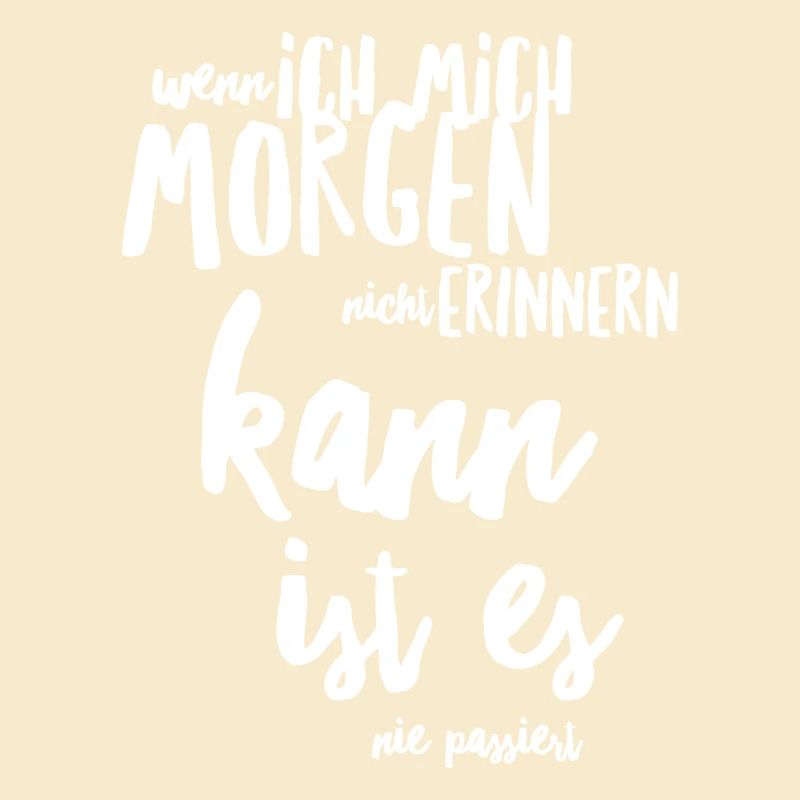 Junggesellenabschied Alkohol Saufspruch
