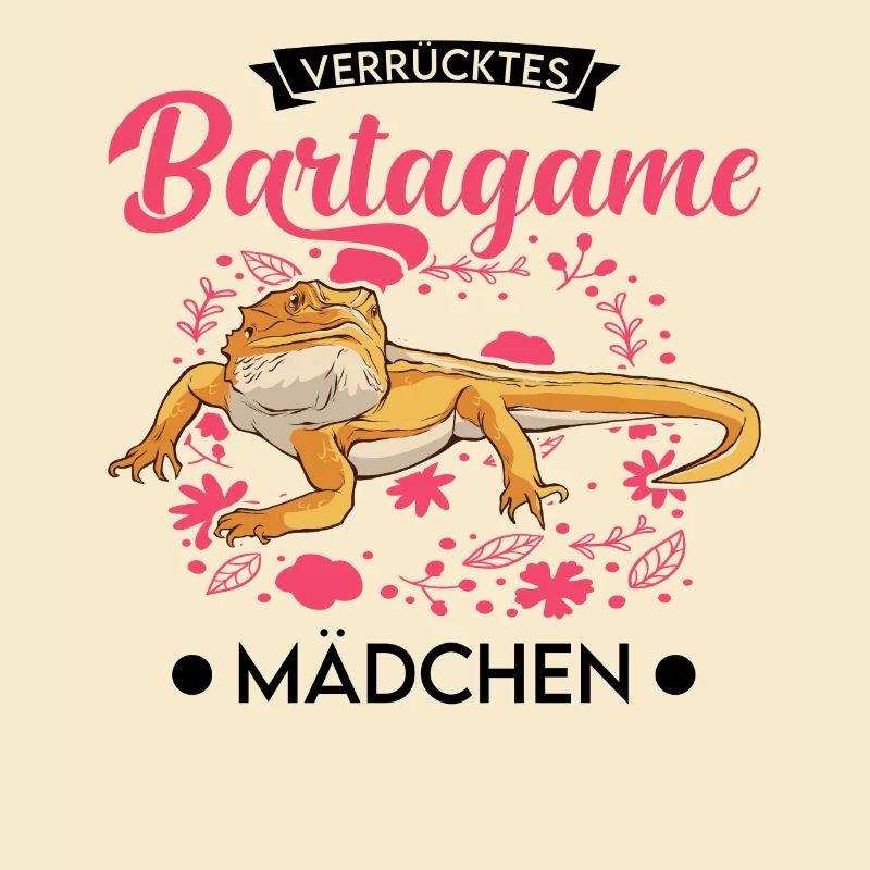 Verrücktes Bartagame Mädchen