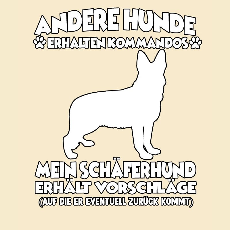 Witziges Obedience Deutscher Schäferhund Hunde