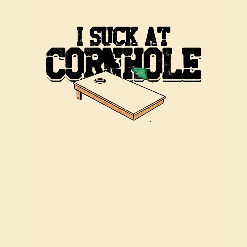 Drôle je suce à Cornhole Bean Bag Toss Game -