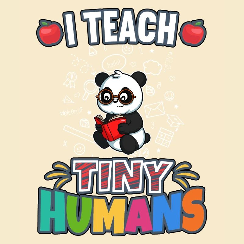 I Teach Tiny Humans Elementary School Teacher