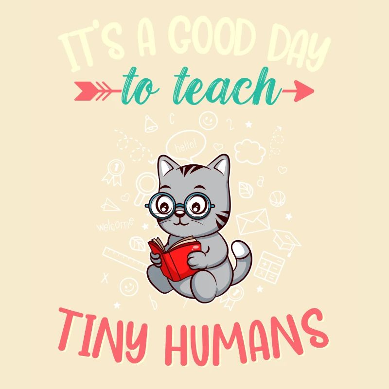 Bonne journée pour enseigner à Tiny Humans Enseignant élémentaire