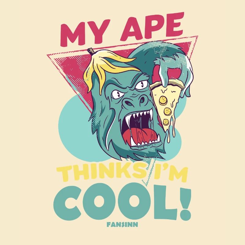 Mon singe pense que je suis cool