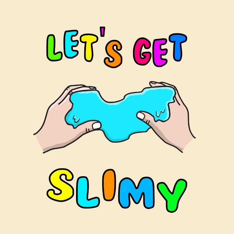 Slime Fluffy Drizzly Cloud Texture Bubble Pop