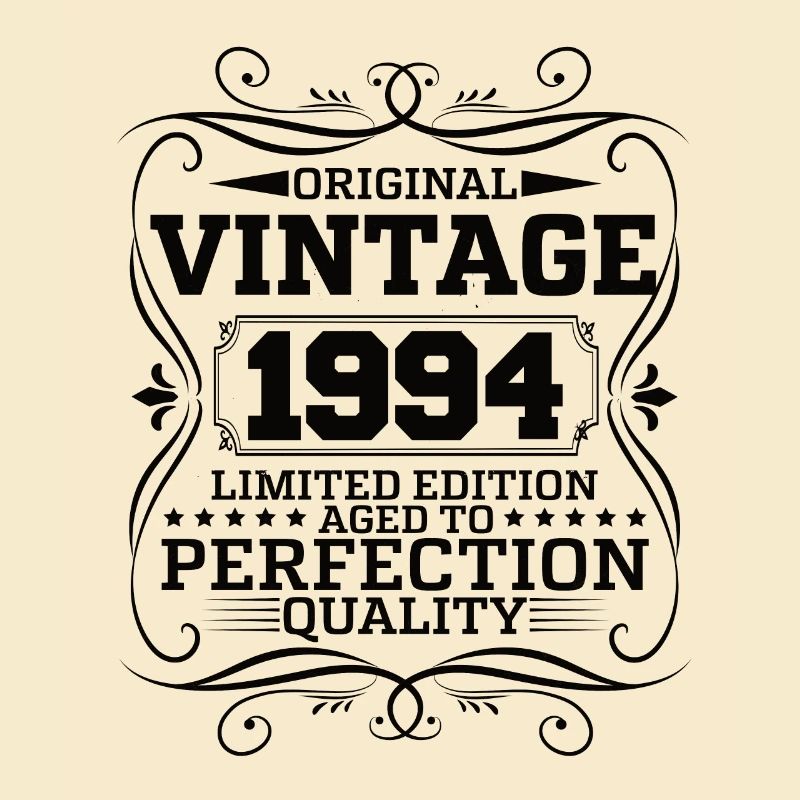 Vintage 1994 Édition Limitée Originale