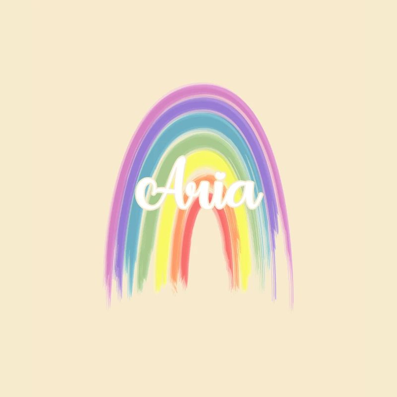ARIA Rainbow Cursive