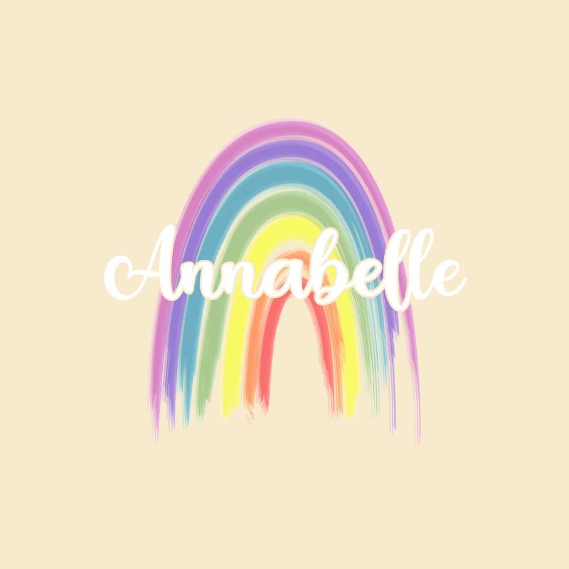 ANNABELLE Rainbow Cursive