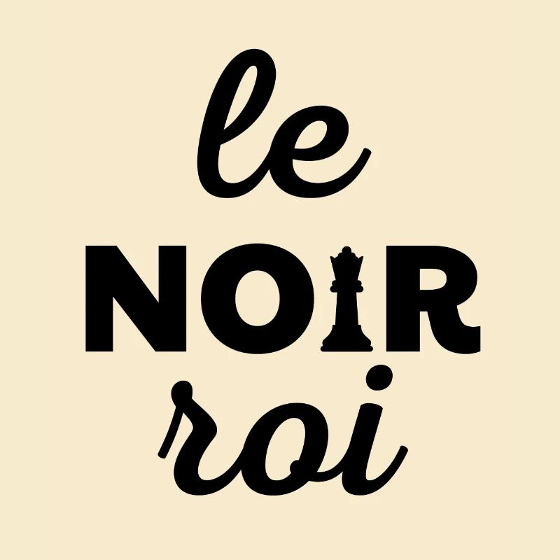 le roi noir jeu d'échecs