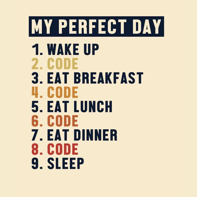 Coding Perfect Day Developer Softwareingenieur