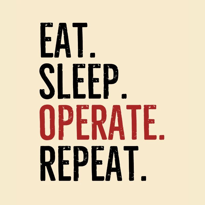 Manger dormir Opérer Répéter