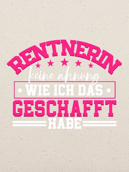 Rentnerin