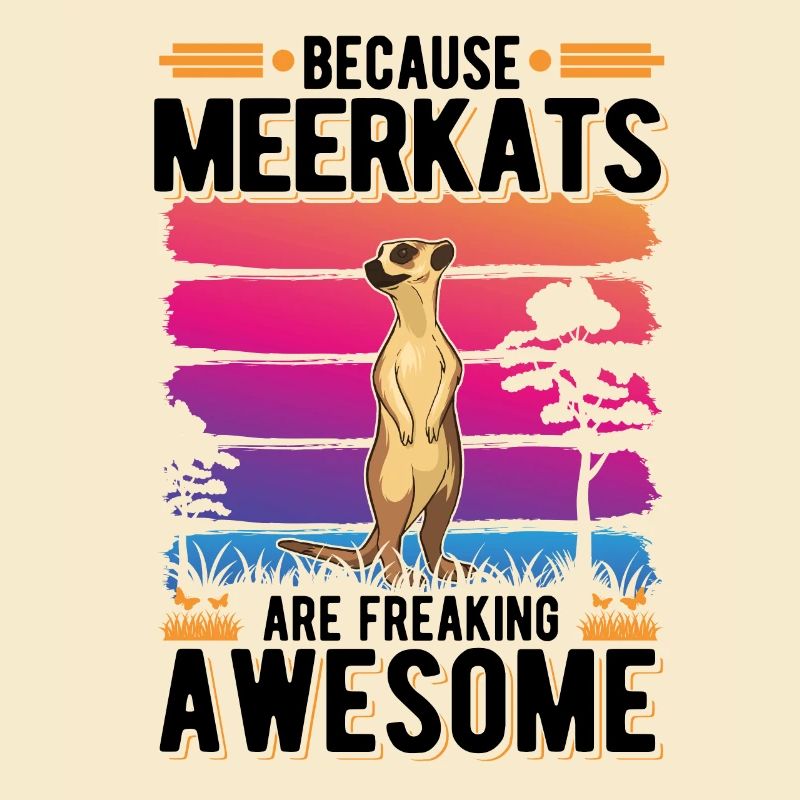 Parce que les suricates sont vraiment géniaux Erdmännchen