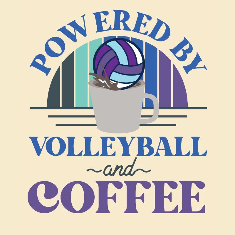Volleyball Player Team Coffee