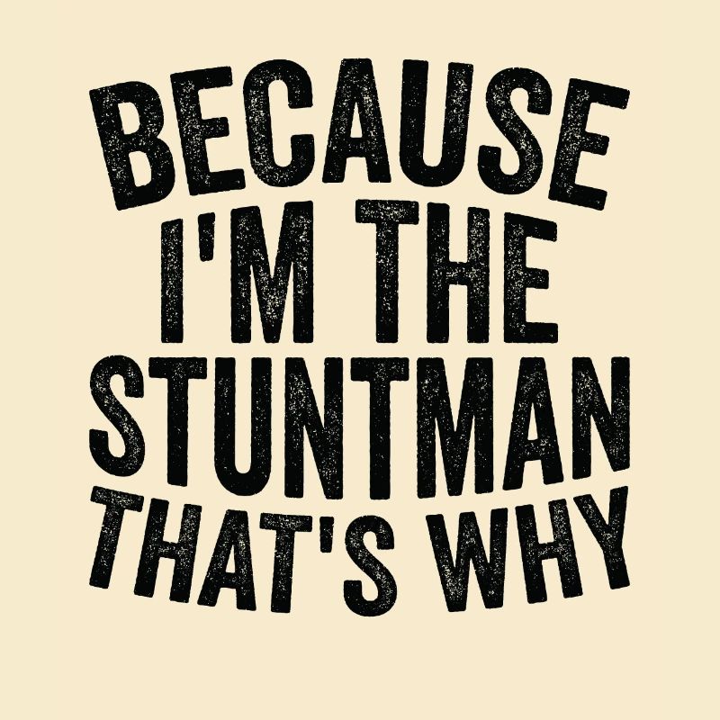 Parce que je suis cascadeur