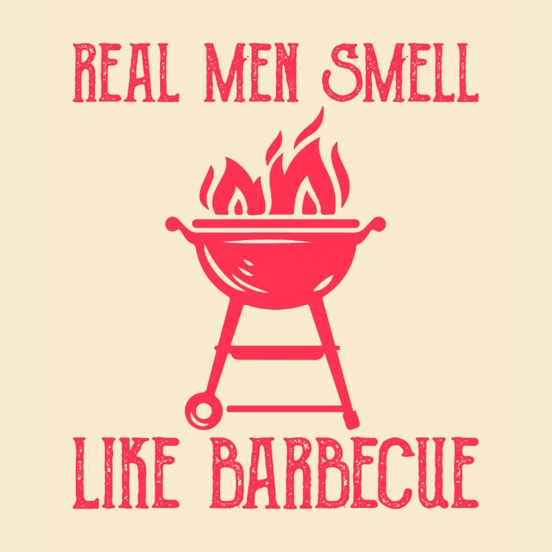 Echte Männer riechen nach Barbecue