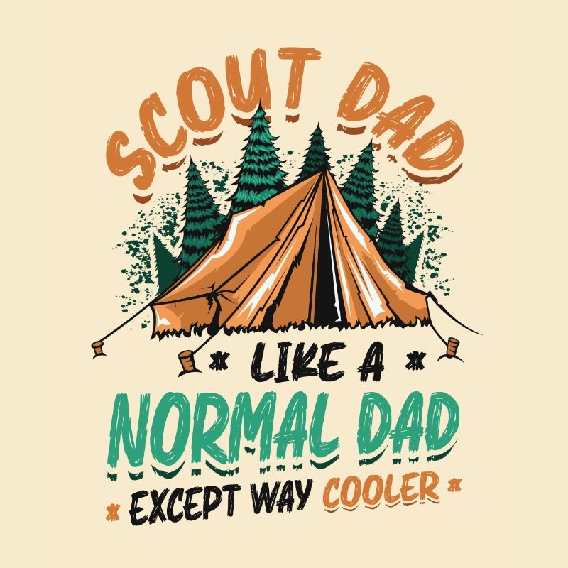 Scout Papa comme un papa normal, seulement beaucoup plus cool