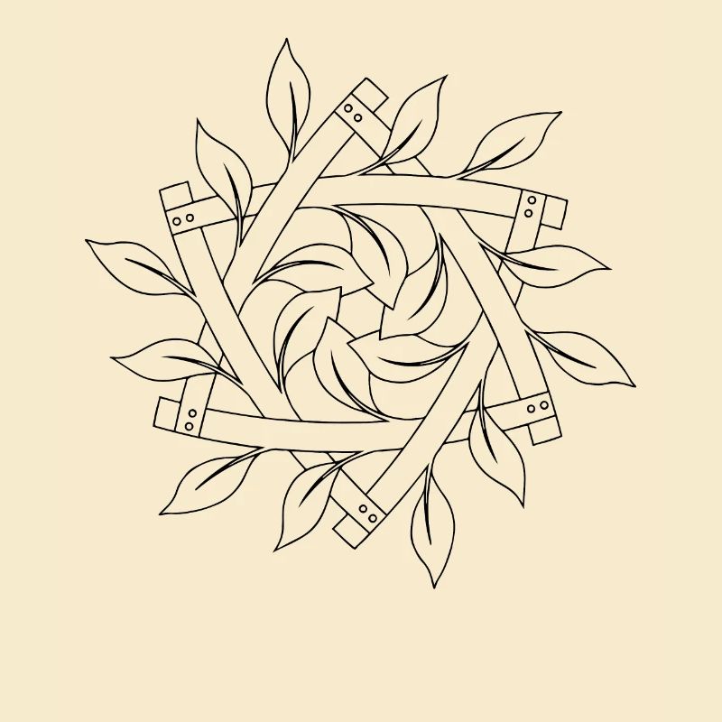 Feuilles Mandala