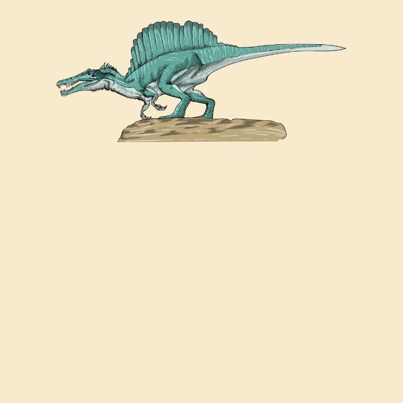 Spinosaurus I Thorn Lizard Cretaceous Fossil